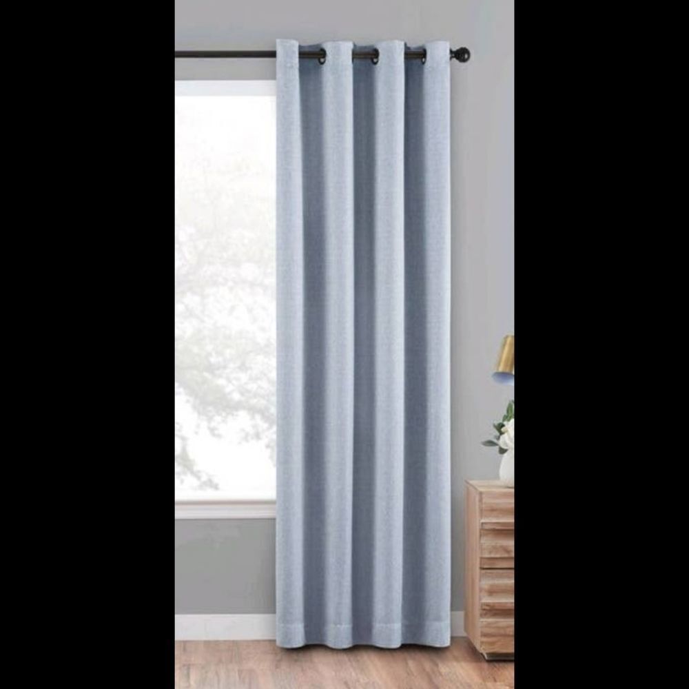 1pc 50" x 95" Cara Absolute Zero Blackout Window Panel - Eclipse